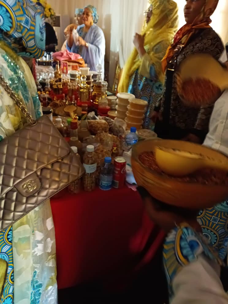 Exposition de produits tchadiens lors de la célébration de la journée internationale des droits des femmes organisée par l'Union des femmes Tchadiennes à Abuja